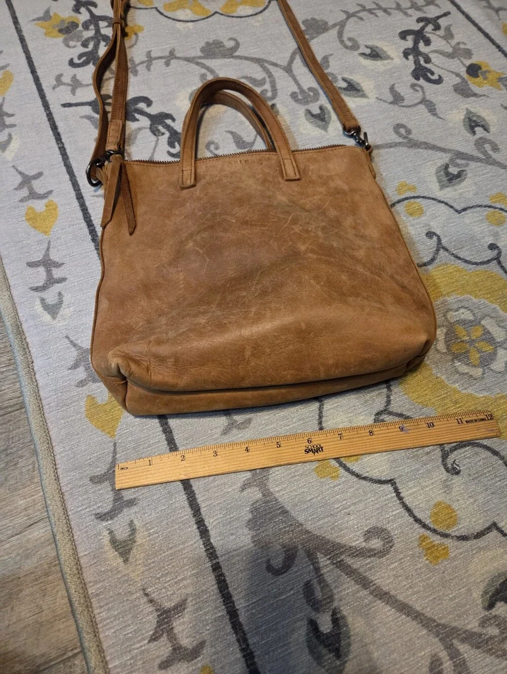 ABLE Crossbody Leather Tote